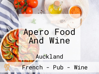 Apero Food And Wine
