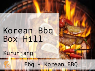 Korean Bbq Box Hill