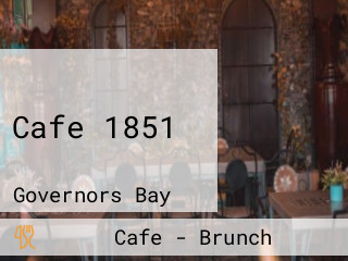 Cafe 1851