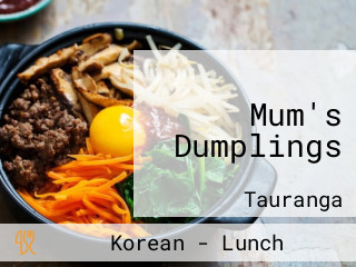 Mum's Dumplings