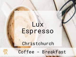Lux Espresso