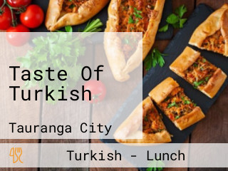 Taste Of Turkish