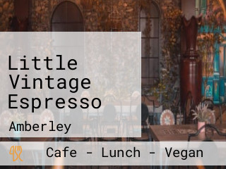 Little Vintage Espresso