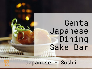 Genta Japanese Dining Sake Bar Dining Restaurant