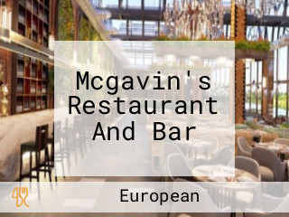 Mcgavin's Restaurant And Bar