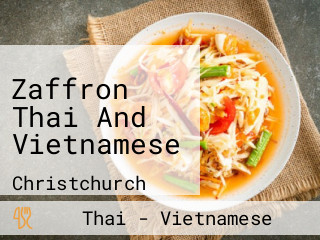 Zaffron Thai And Vietnamese