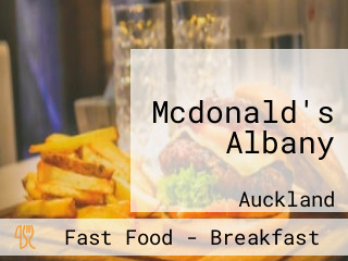 Mcdonald's Albany