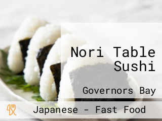 Nori Table Sushi