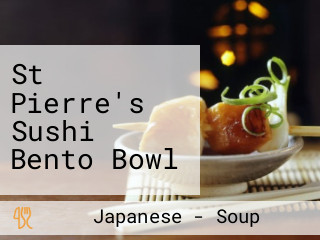 St Pierre's Sushi Bento Bowl