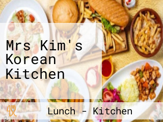 Mrs Kim's Korean Kitchen