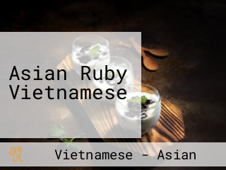 Asian Ruby Vietnamese