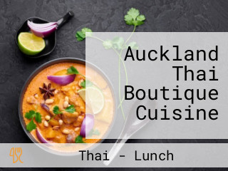 Auckland Thai Boutique Cuisine