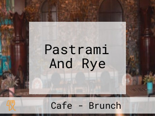 Pastrami And Rye