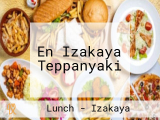 En Izakaya Teppanyaki