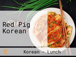 Red Pig Korean