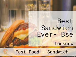 Best Sandwich Ever- Bse