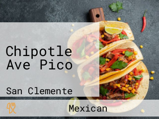 Chipotle Ave Pico