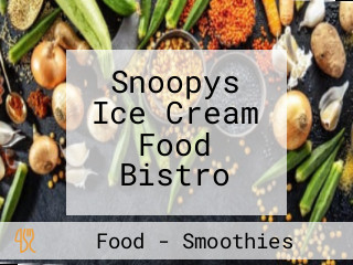 Snoopys Ice Cream Food Bistro
