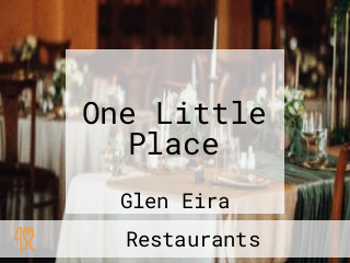 One Little Place