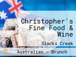 Christopher's Fine Food & Wine
