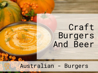 Craft Burgers And Beer