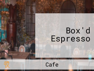 Box'd Espresso