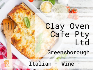Clay Oven Cafe Pty Ltd