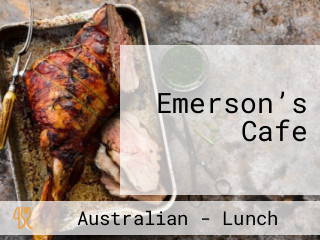 Emerson’s Cafe