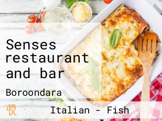 Senses restaurant and bar