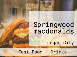 Springwood macdonalds