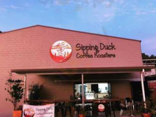 Sipping Duck Coffee Stratford