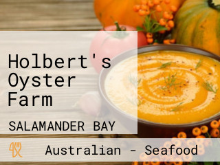 Holbert's Oyster Farm