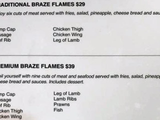 Braze Flames Brazilian Steakhouse