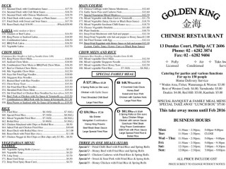 Golden King Chinese Restaurant