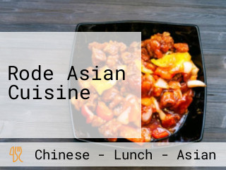 Rode Asian Cuisine