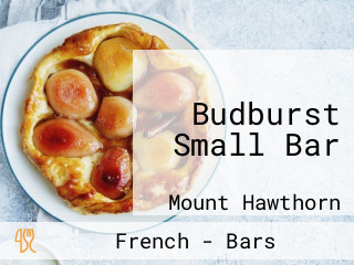 Budburst Small Bar