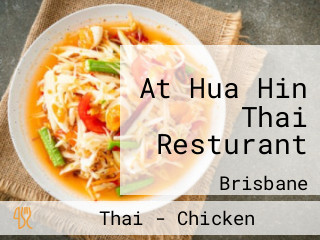 At Hua Hin Thai Resturant