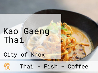 Kao Gaeng Thai