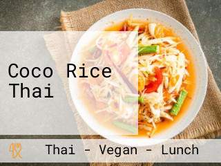 Coco Rice Thai