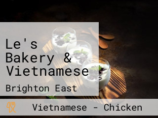 Le's Bakery & Vietnamese