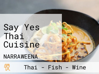 Say Yes Thai Cuisine