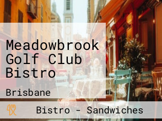 Meadowbrook Golf Club Bistro