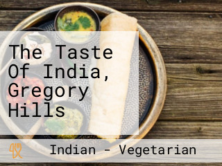 The Taste Of India, Gregory Hills