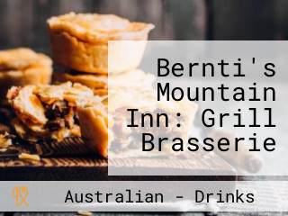 Bernti's Mountain Inn: Grill Brasserie