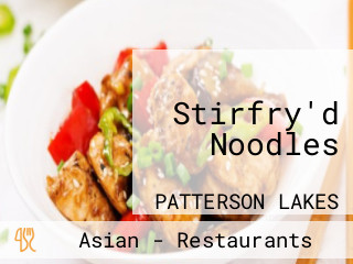 Stirfry'd Noodles
