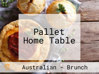 Pallet Home Table
