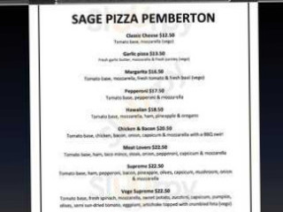 Sage Pizza Pemberton