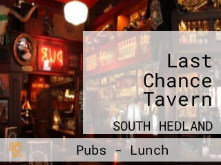 Last Chance Tavern