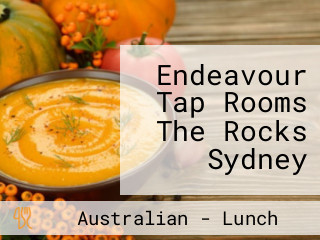 Endeavour Tap Rooms The Rocks Sydney