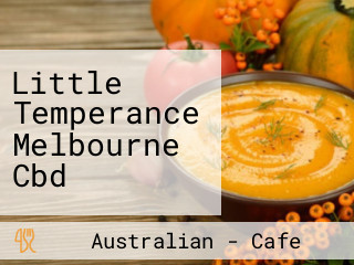 Little Temperance Melbourne Cbd